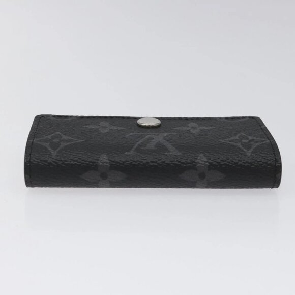 Authentic LOUIS VUITTON Monogram Eclipse Multicles6 Key Case bst478-112825 - Picture 7 of 16